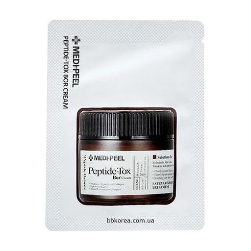 Лифтинг-крем для лица Medi-Peel Peptide-Tox Bor Cream с пептидным комплексом, 1.5 мл - 1